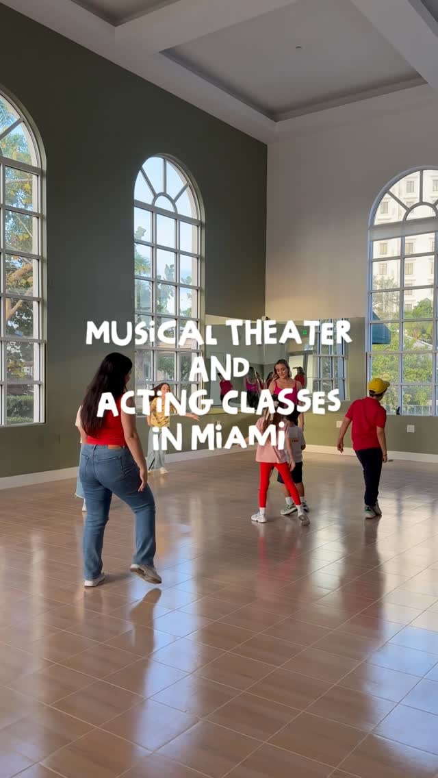 Instagram reel cover: musical theater and acting class in Miami